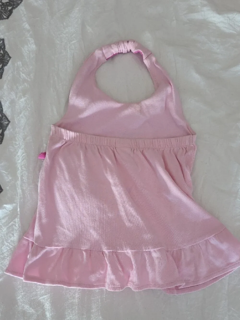 Gymboree Pink Flamingo Tropical Print Shorts and Halter Top